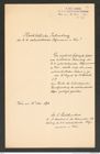 k.k. naturhistorisches Hofmuseum, Intendanzakten 1885-1896 (Hauer), Aktenzahl Z.357/1892, Seite 1